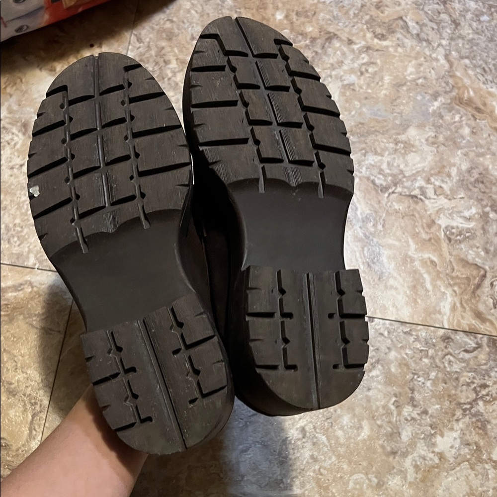 Steve Madden Horsebit Lug Sole Loafers - Picture 3 of 4
